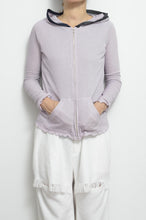 画像をギャラリービューアに読み込む, RIB ZIP-UP HOODIE_01 size/PNK