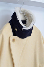 Load image into Gallery viewer, YELW ANGORA MELTON P-COAT_01 size
