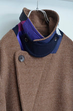 画像をギャラリービューアに読み込む, BRWN ALPAKA SHAGGY P-COAT_02 size_A