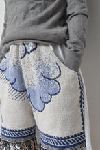 画像をギャラリービューアに読み込む, WHT FRINGE RUG SHORTS_02size