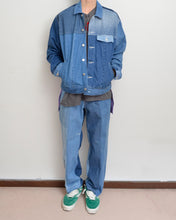 画像をギャラリービューアに読み込む, PANEL DENIM SLACKS / 02 size A