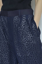 Load image into Gallery viewer, FLOWER LACE FLARE PT/NAV/01_A