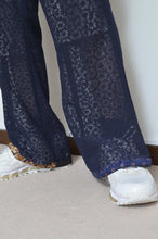 Load image into Gallery viewer, FLOWER LACE FLARE PT/NAV/01_A