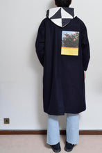 Load image into Gallery viewer, MELTON P-COAT_NAV/YELLOW_02size