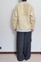 画像をギャラリービューアに読み込む, SWITCHING KNIT P/O(FISHERMAN'S SWEATER)_MIND GAME_02size