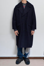 Load image into Gallery viewer, MELTON P-COAT_NAV/GREEN_02size