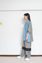 Load image into Gallery viewer, OPEN COLLAR SH_GRAY LINEN