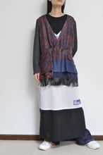 Load image into Gallery viewer, SCARF-LINED FRINGE JK/01