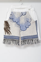 画像をギャラリービューアに読み込む, WHT FRINGE RUG SHORTS_02size