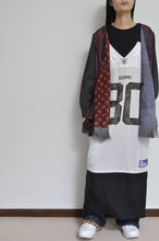 Load image into Gallery viewer, SCARF-LINED FRINGE JK/01