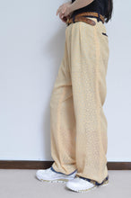 Load image into Gallery viewer, FLOWER LACE FLARE PT/YELW/02