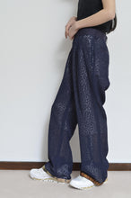 Load image into Gallery viewer, FLOWER LACE FLARE PT/NAV/01_B