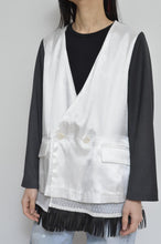 Load image into Gallery viewer, SCARF-LINED FRINGE JK/00