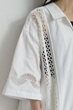 Load image into Gallery viewer, OPEN COLLAR SH_TABLE CLOTH B