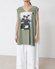 画像をギャラリービューアに読み込む, V NECK SLEEVELESS T / JOY_B