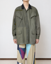 Load image into Gallery viewer, FRAGMENT MILITARY SHIRT (YIN & YANG SLEEVE)/02 size_C