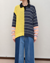 Load image into Gallery viewer, PANEL L/S POLO / SUMMER KNIT/02 size_B