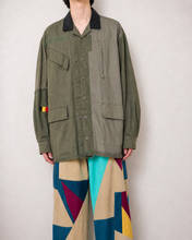 Load image into Gallery viewer, FRAGMENT MILITARY SHIRT (YIN & YANG SLEEVE)/02 size_B