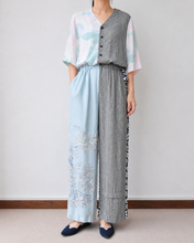 画像をギャラリービューアに読み込む, SHORT SLEEVE JUMP SUIT / FLORAL / 00 size_A