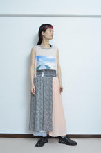 Load image into Gallery viewer, PLEATS OP_PRINT TANK TOP (02_PNK/PARASOL)