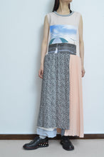 Load image into Gallery viewer, PLEATS OP_PRINT TANK TOP (02_PNK/PARASOL)