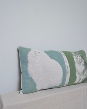 Load image into Gallery viewer, RUG CUSHION_GREEN CAT