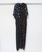 画像をギャラリービューアに読み込む, SHORT SLEEVE JUMP SUIT / FLORAL / 00 size_B
