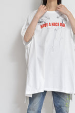 Load image into Gallery viewer, WIDE TEE(SLIT SLEEVE)MEGUMU YAMAMOTO_eye