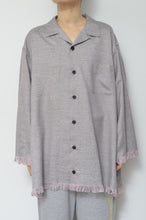 画像をギャラリービューアに読み込む, PNK FRINGE RUG L/S SH_02size_B