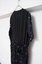 画像をギャラリービューアに読み込む, SHORT SLEEVE JUMP SUIT / FLORAL / 00 size_B