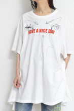 Load image into Gallery viewer, WIDE TEE(SLIT SLEEVE)MEGUMU YAMAMOTO_eye