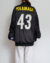 Load image into Gallery viewer, CUT UP MA-1 / FOOTBALL T / BLACK / 02 size