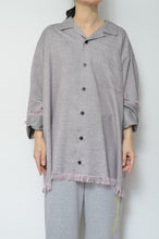 画像をギャラリービューアに読み込む, PNK FRINGE RUG L/S SH_02size_B