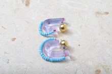 画像をギャラリービューアに読み込む, C_YAGA × YEAH RIGHT!!_Glass And Beads Hoop U Pierce