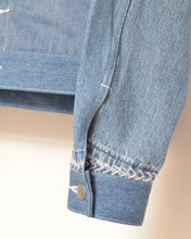 画像をギャラリービューアに読み込む, Denim easy panel blouson "PGR" / 01size