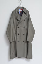 Load image into Gallery viewer, SCARF-LINED TRENCH COAT/KHAKI/01