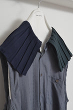 Load image into Gallery viewer, PLEATED COLLAR SH_A