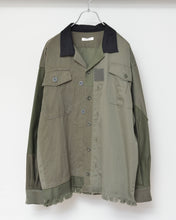 Load image into Gallery viewer, FRAGMENT MILITARY SHIRT (YIN & YANG SLEEVE)/01 size