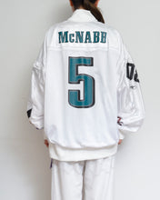 Load image into Gallery viewer, CUT UP MA-1 / FOOTBALL T / WHT / 02 size