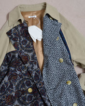 Load image into Gallery viewer, FLORAL TRENCH COAT/BEIGE/01 size A