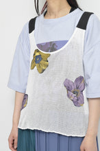 Load image into Gallery viewer, MESH TANK_FLORAL / A