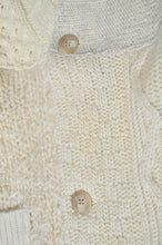 画像をギャラリービューアに読み込む, SWITCHING KNIT C/D(FISHERMAN'S SWEATER)_YELLOW_01size