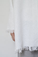 画像をギャラリービューアに読み込む, WHT FRINGE RUG L/S SH_02size_A