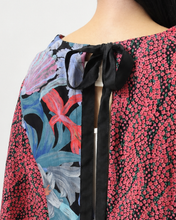 画像をギャラリービューアに読み込む, Mixed pattern panel dress_A