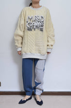 画像をギャラリービューアに読み込む, TWO-TONE UNE UNE SWEAT PT_BLUE/01 size