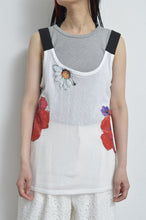 Load image into Gallery viewer, MESH TANK_FLORAL / C