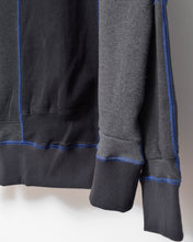 画像をギャラリービューアに読み込む, Panel sweat pullover contrast stitch / 02size_A