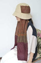 画像をギャラリービューアに読み込む, SCARF DROOPY BUCKET HAT_BEG_02