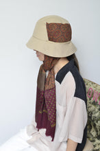 画像をギャラリービューアに読み込む, SCARF DROOPY BUCKET HAT_BEG_02