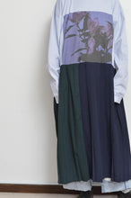 Load image into Gallery viewer, PLEATS OP_PRINT L/ST (02_PUR/YURI)
